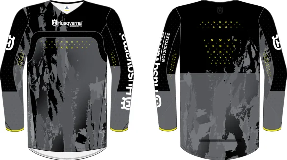 Railed Jersey BLK/GREY