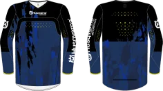 Railed Jersey BLK/BLUE
