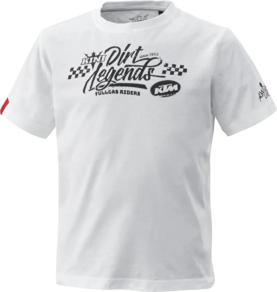 KIDS DIRT SCRIPT TEE
