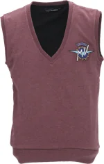 Institutional Gilet Bordeaux