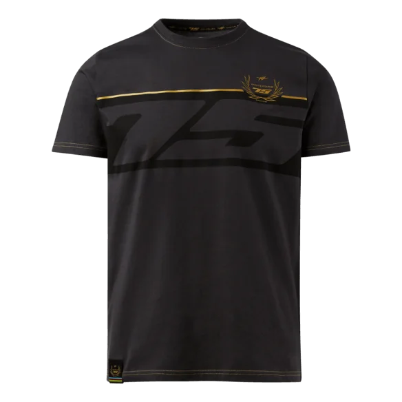 75TH ANNIVERSARY GOLD LINE T-SHIRT