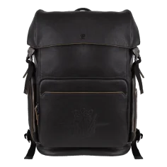 PIQUADRO LEATHER BACKPACK
