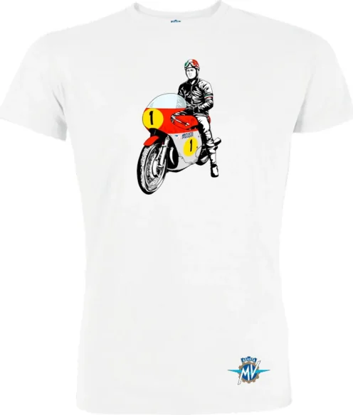 Reparto Corse Vintage Rider T-Shirt White