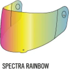 X-SPIRIT III CWR-1 VISOR SPECTRA RAINBOW