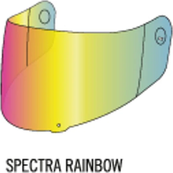 X-SPIRIT III CWR-1 VISOR SPECTRA RAINBOW