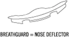 X-SPIRIT III REPLACEMENT BREATHGUARD