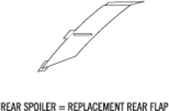 X-SPIRIT III REAR FLAP (SMALL)