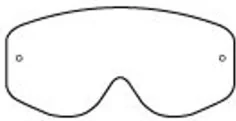 RACING GOGGLES SINGLE LENS CLEAR