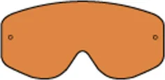 RACING GOGGLES SINGLE LENS ORANGE