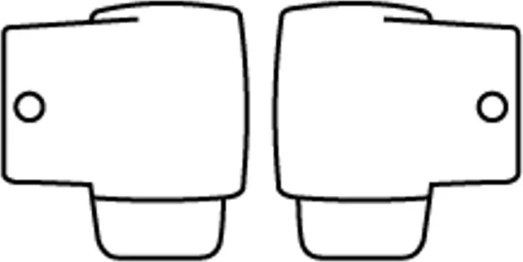 RACING GOGGLES ROLL-OFF REPLACEMENT CANISTERS 50mm (Set)