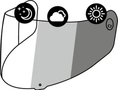 X-SPIRIT III CWR-1 PHOTOCROMIC VISOR