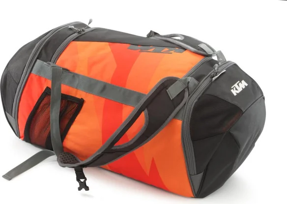 ORANGE DUFFLE BAG