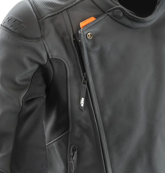 EMPIRICAL LEATHER JACKET