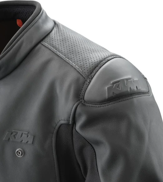 EMPIRICAL LEATHER JACKET