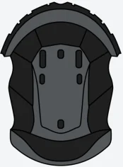 AVIATOR 3 HELMET CROWN PADDING