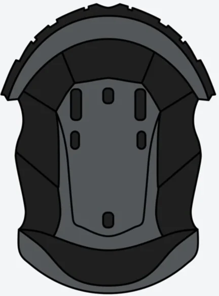AVIATOR 3 HELMET CROWN PADDING