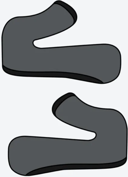 AVIATOR 3 HELMET CHEEK PADS