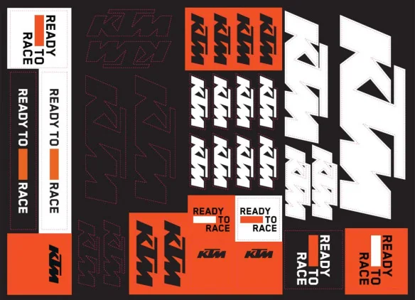 CORPORATE STICKER SHEET