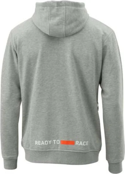 ORANGE FLUIDS ZIP HOODIE
