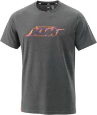 CAMO TEE DARK GREY MELANGE