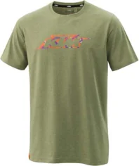 CAMO TEE GREEN MELANGE