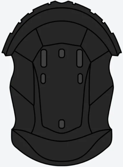 WRAAAP KIDS HELMET CROWN PADDING
