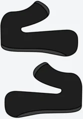 WRAAAP KIDS HELMET CHEEK PADS