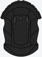 WRAAAP HELMET CROWN PADDING