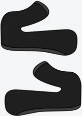 WRAAAP HELMET CHEEK PADS