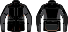 TERRA ADVENTURE V3 JACKET BLK/GREY