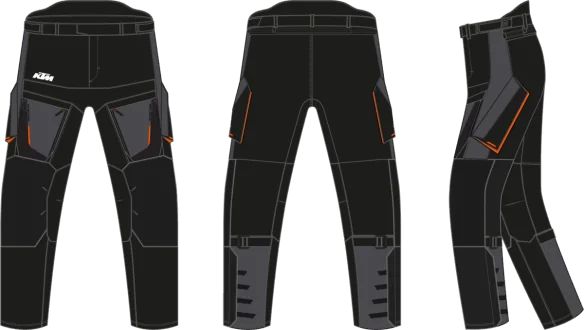 TERRA ADVENTURE V3 PANTS BLK/GREY