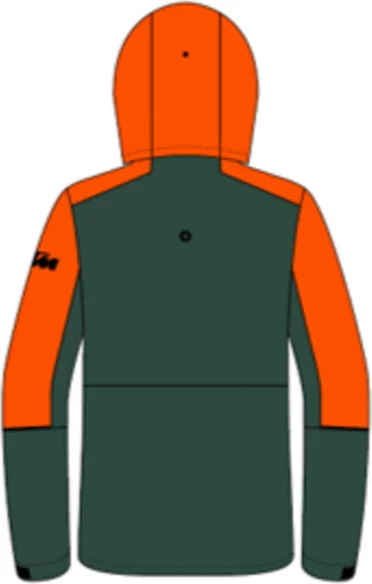 TWO 4 RIDE V2 JACKET GREEN/ORANGE