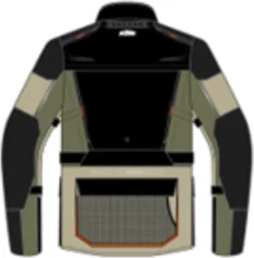 TERRA ADVENTURE V3 JACKET BLK/GREEN