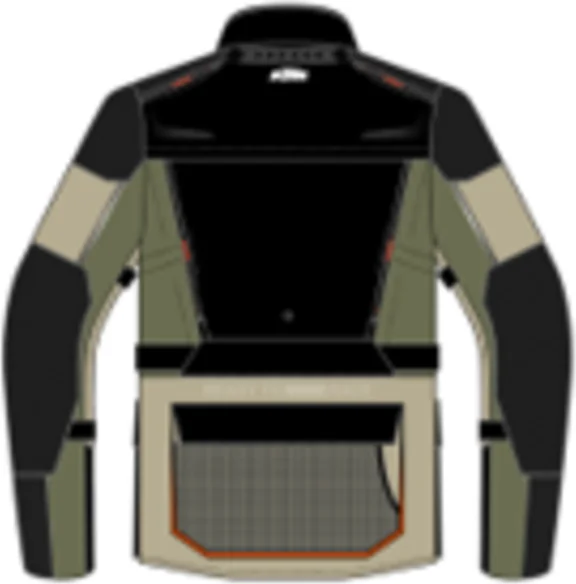 TERRA ADVENTURE V3 JACKET BLK/GREEN