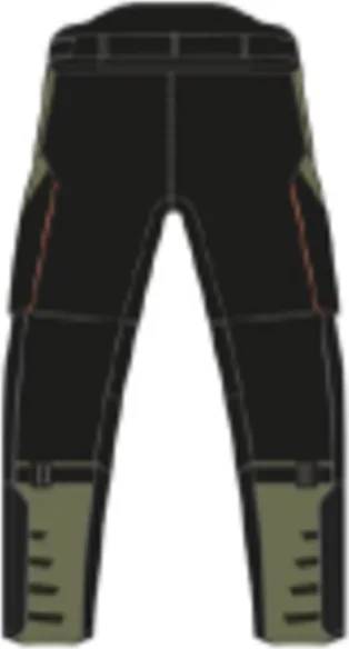 TERRA ADVENTURE V3 PANTS BLK/GREEN