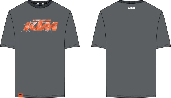 LOGO TEE GREY