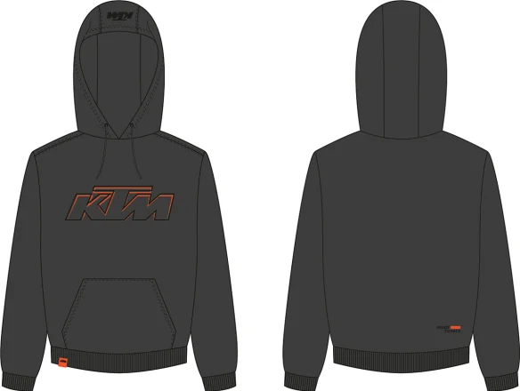 ESSENTIAL HOODIE DARK GREY