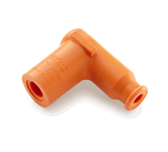 Spark plug connector