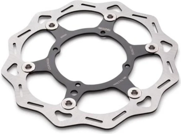Wave brake disc