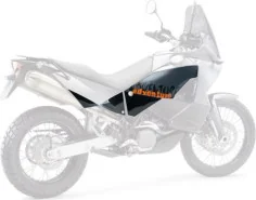 Fuel tank protection sticker kit