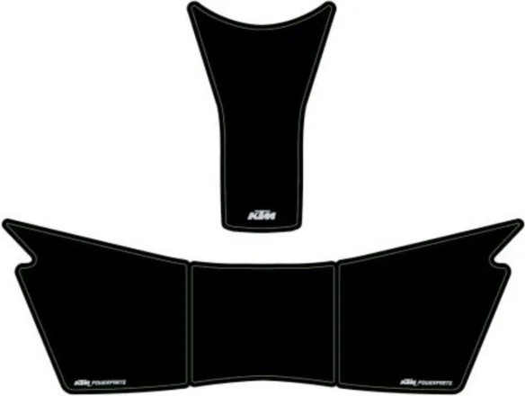 Fuel tank protection sticker kit