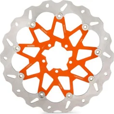 Wave brake disc