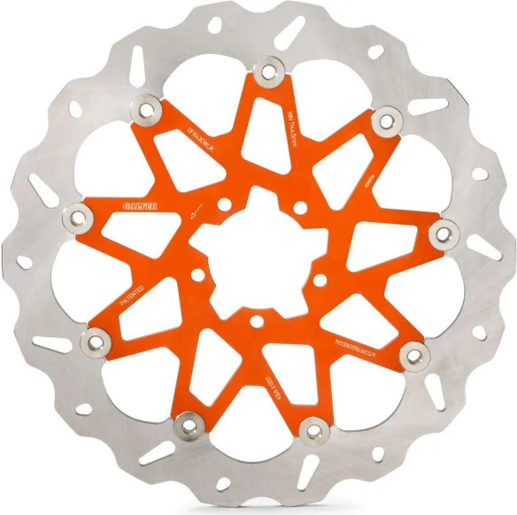 Wave brake disc