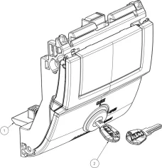 Lock cylinder incl. Key