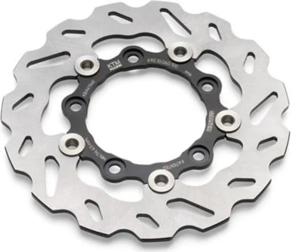 Wave brake disc