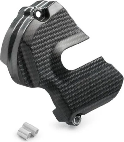 Carbon front chainguard