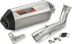 Slip-on silencer