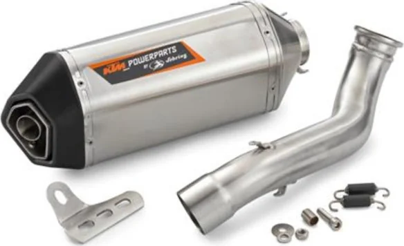 Slip-on silencer