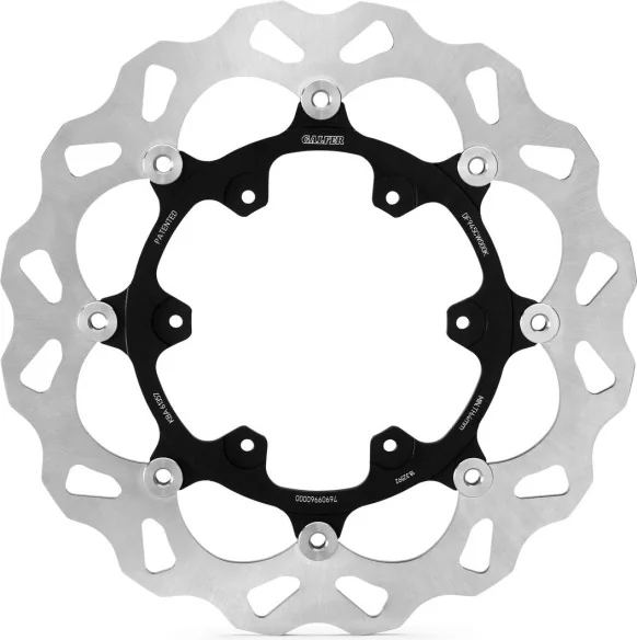 Wave brake disc