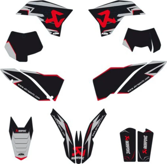 Akrapovic graphics kit